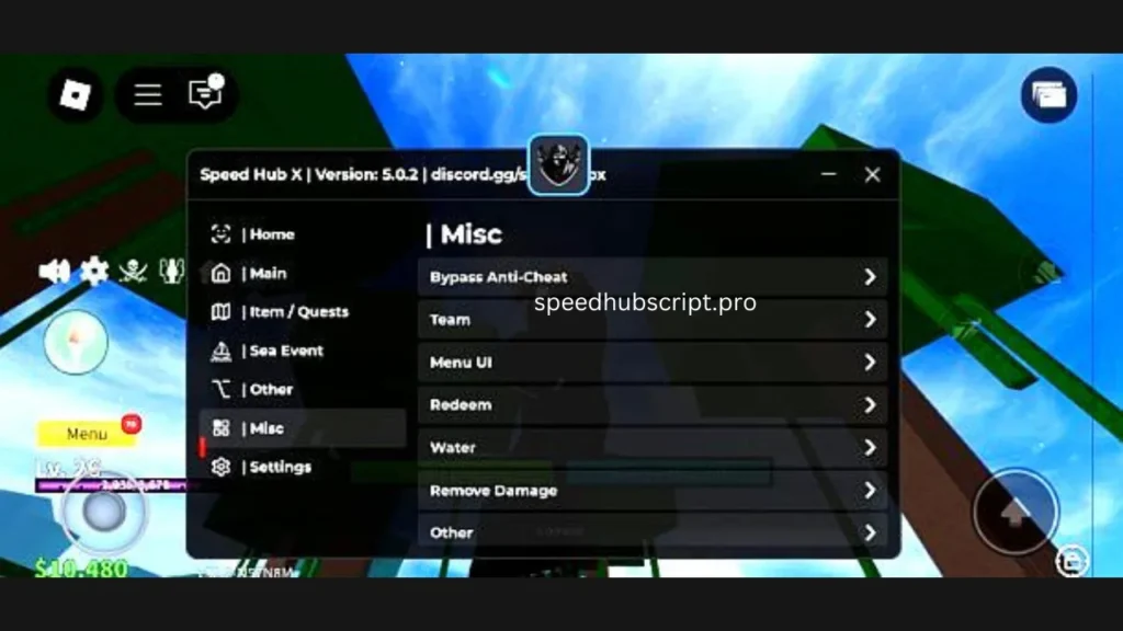 Speed Hub Script Blox Fruit