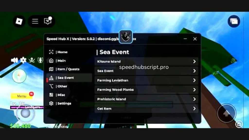 Speed Hub X Script
